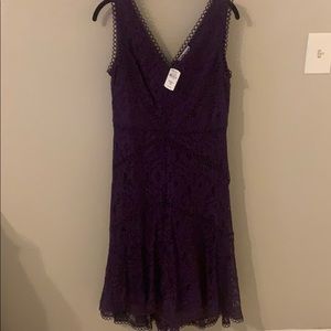 Beautiful purple dress for special occasions.